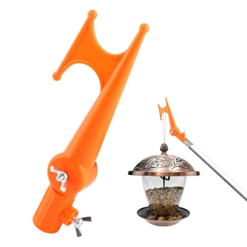 Adjustable Utility Hook for Extension Poles - Multi-Purpose Light Hanging