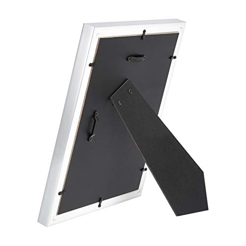 Amazon Basics 8" x 10" Nickel Picture Frame Set - 2-Pack