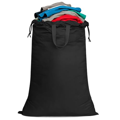 120L Extra Large Laundry Bag with Handles - Heavy-Duty Nylon
