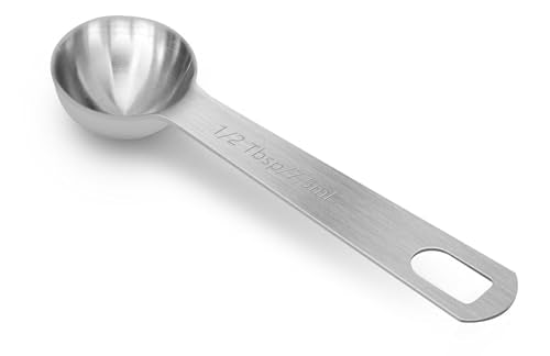 AUOIKK 1.5 Teaspoon Stainless Steel Measuring Spoon - Durable & Ergonomic