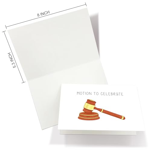 Nchigedy Funny Law School Graduation Card - Variation #5, Gavel Congrats for Passing the Bar
