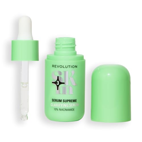 Revolution Skincare 10% Niacinamide Face Serum - Pore Minimizer & Skin Tone Corrector