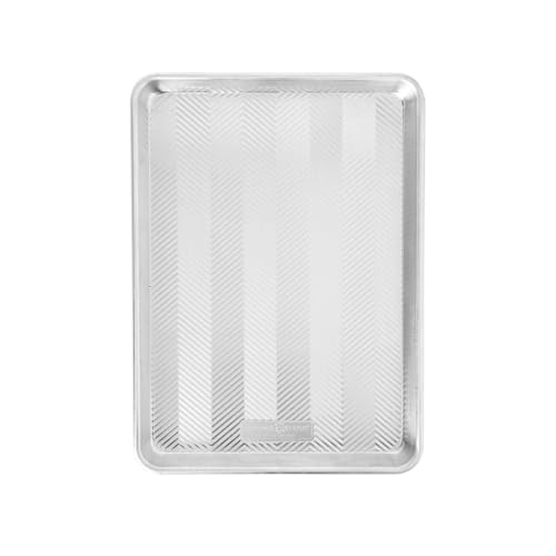 Nordic Ware Prism Half Sheet Pan, Metallic – 1 Pack