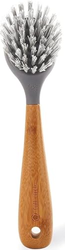 Full Circle Skillet Strong Cast Iron Dish Brush & Scraper - Tenacious C