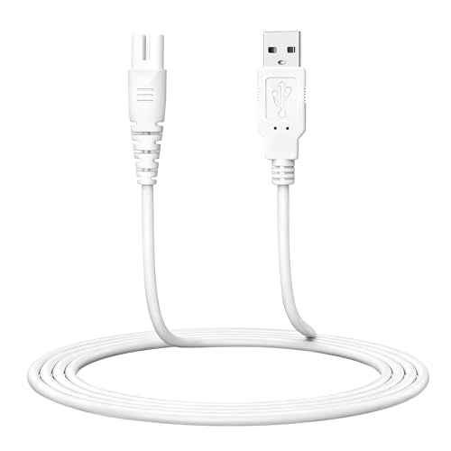 Meliya Replacement Water Flosser Charger Cord for Nicwell Coslus 4FT