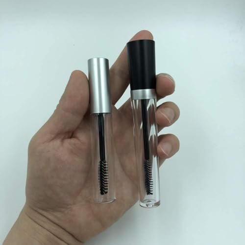 VIPERMARK Empty Mascara Tube Set with Wand & Funnels for Castor Oil