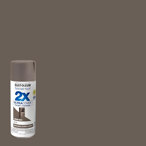 Rust-Oleum Painter's Touch 2X Satin Spray Paint - London Gray, 12oz