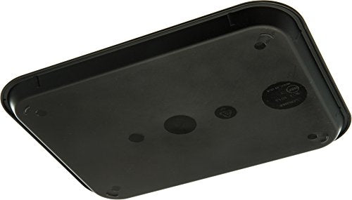 Carlisle Cafe Tray 10 x 14 Inches, Black, Durable Polypropylene Fast Food & Cafeteria Tray (0.6" x 0.5" x 0.2")