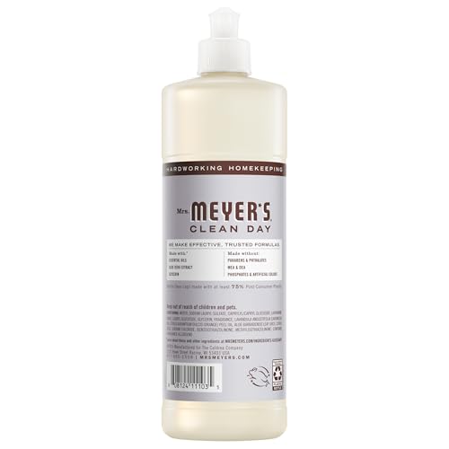 Mrs. Meyer's Clean Day Liquid Dish Soap, Lavender Scent, 48 fl. oz