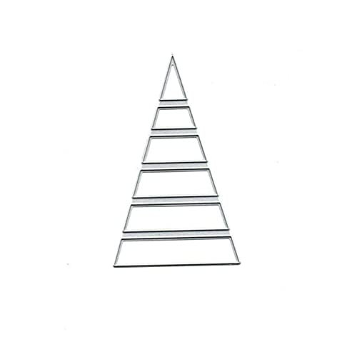 Triangular Metal Cutting Dies for Scrapbooking & Card Making