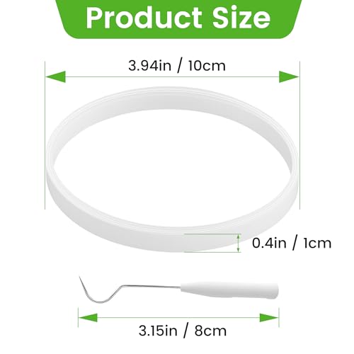 3Pcs Rubber Gaskets Replacement for Ninja Blender Blade, 3.94in Seal Ring