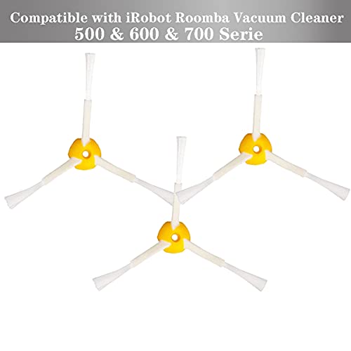 iRobot Roomba Compatible Side Brushes (3-Pack) for 500/600/700 Series