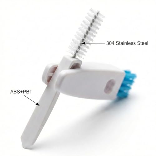 3 in 1 Cup Lid Gap Cleaning Brush Set - Multifunctional Bottle Brush
