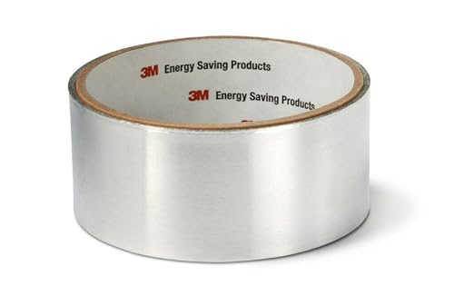 3M High-Temperature Flue Tape - 1.5 in x 15 ft Heat-Resistant Leak Seal Tape