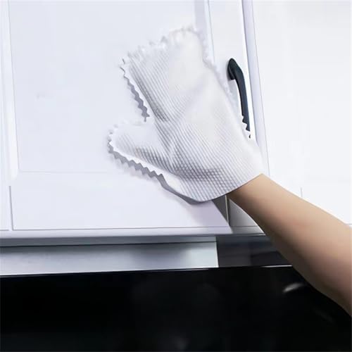 20-Piece Reusable Non-Woven Household Cleaning Duster Gloves