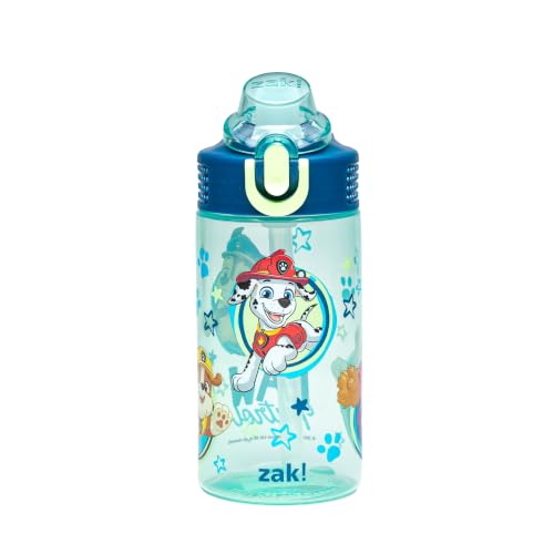Zak Designs PAW Patrol 16oz Leak-Proof Kids Water Bottle with Straw