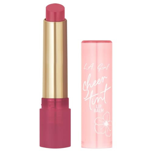 L.A. Girl Sheer Tint Lip Balm - Sheer Rose Hydrating Lip Treatment