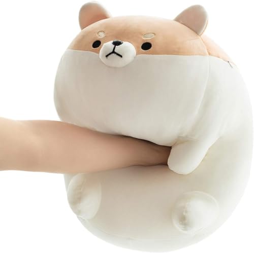 Corgi Plush Toy - 8'' Shiba Inu Stuffed Animal Pillow