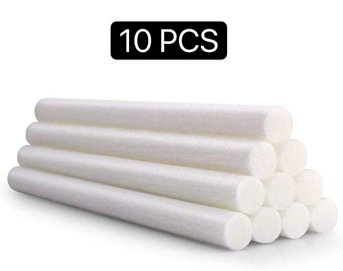 MOVTIP Humidifier Cotton Filter Sticks - 10 Pack Replacement Wicks
