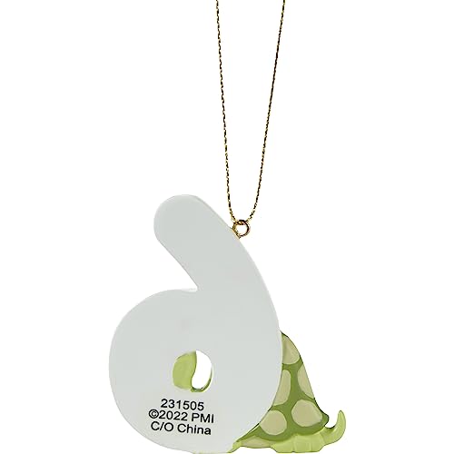 Precious Moments Bunny Age 6 Resin Ornament – 6th Christmas Keepsake