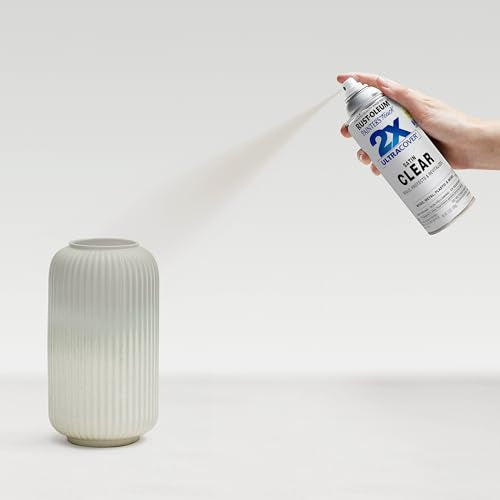 Rust-Oleum Painter's Touch 2X Spray Paint - Satin Clear, 12 oz (Pack of 4)