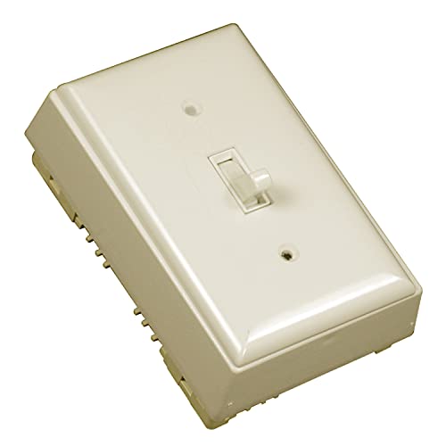 Wiremold NM2-S Ivory Non-Metallic Switch Kit with Box - 1 Pack