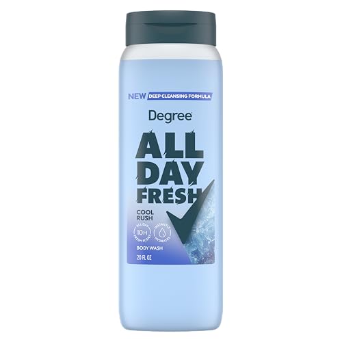 Degree All Day Fresh Body Wash Cool Rush 20 fl oz