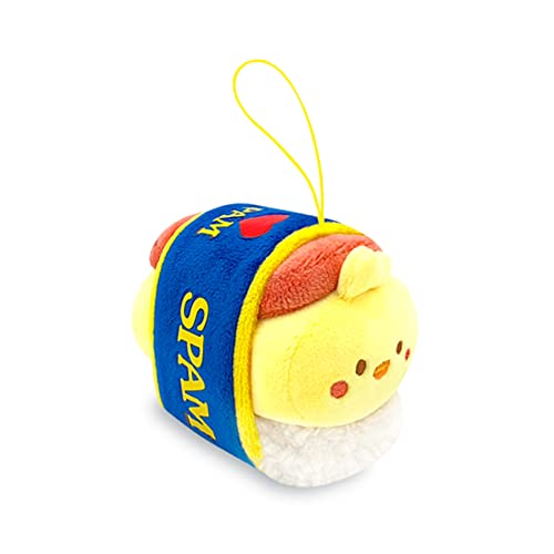 Anirollz Chickiroll 4" Stuffed Animal Plush Keychain - SPAM Musubi Toy