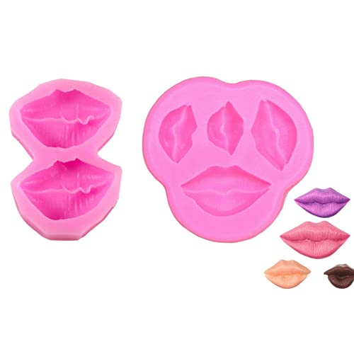 Lip Fondant Mold Silicone Candy & Cake Decoration Molds - Valentine's Day & Party