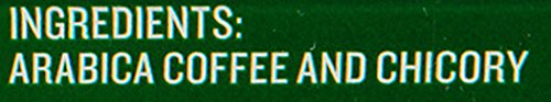 Decaffeinated Medium-Dark Roast Coffee with Chicory, 12oz Can - Pack of 2