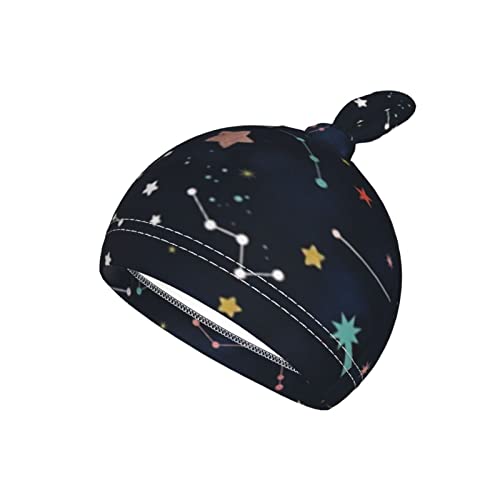 Soft Space Galaxy Swaddle Blanket & Beanie Set for Newborns