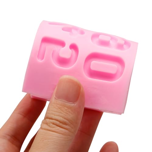 3D Silicone Number Molds 0-9 for Cake Decoration & Crafts