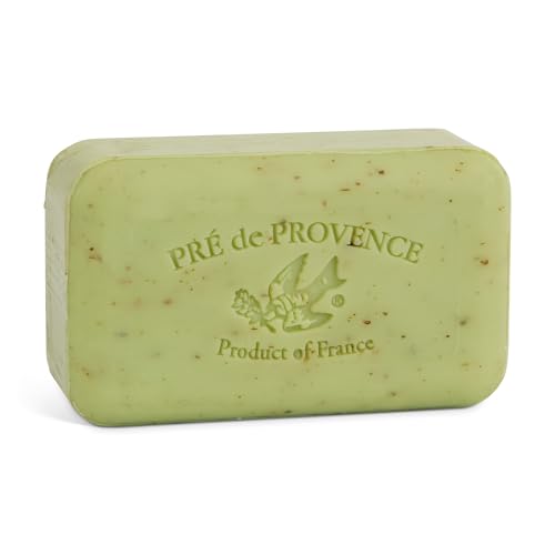 Pre de Provence Lime Zest Soap Bar, 5.3 Ounce - Natural French Skincare