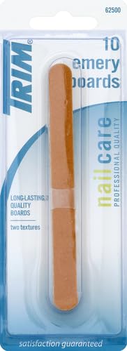 Trim Emery Boards Nail Files, 10 Count