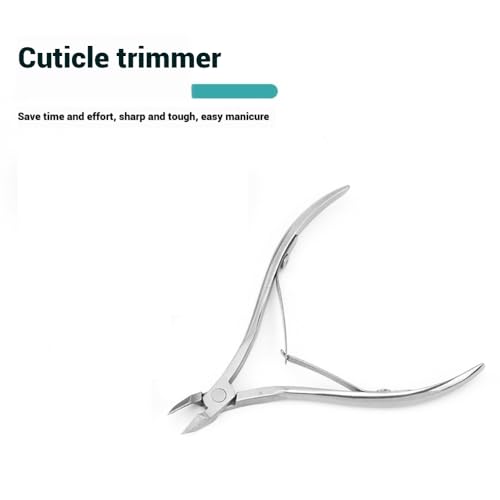 TIKMNO 2 Pcs Professional Cuticle Trimmer Set – Stainless Steel Nippers