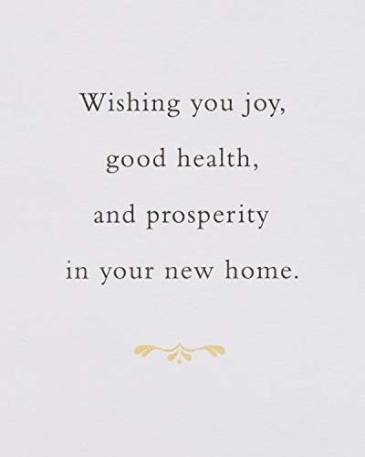 American Greetings New Home Card - Foil Key Housewarming Card