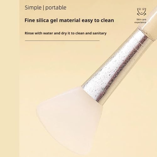 TIKMOON Silicone Face Mask Brush Set, 4-Piece Facial Mud Mask Applicator
