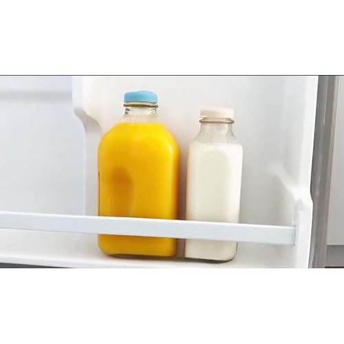 4 pcs Silicone Replacement Caps, Glass Milk Bottle Caps, 48mm Diameter Bottle Lids,Reusable Suitable for Libbey&Stanpac Silicone Milk Bottle Caps, Dishwasher safe.