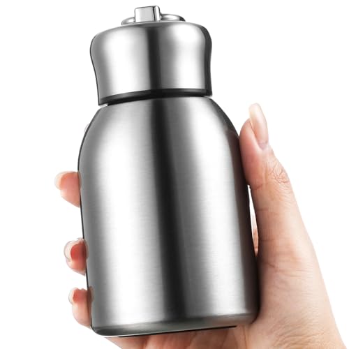 Mifoci 10oz Mini Insulated Water Bottle - Small Stainless Steel Tumbler