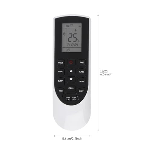 Replacement Remote Control for Gree YAN1F1 Air Conditioner AC Unit