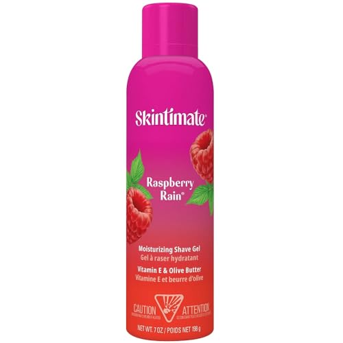 Skintimate Raspberry Rain Moisturizing Shave Gel 198g