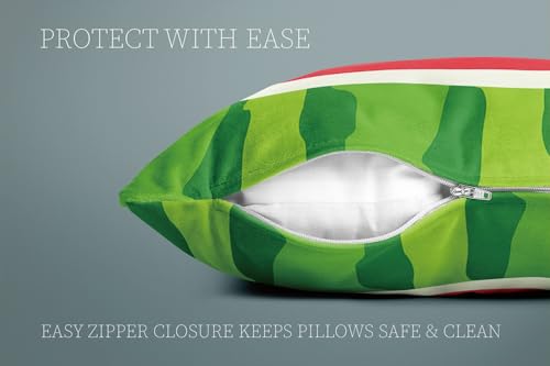 Watermelon Throw Pillow Cover 12x20 Inches - Summer Decor (Pack of 1)