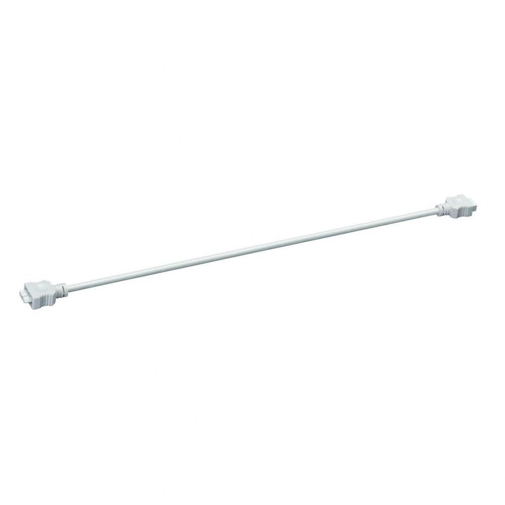 Kichler 10573WH Under Cabinet Accessories Interconnect Cable 21in, White Material (Not Painted)