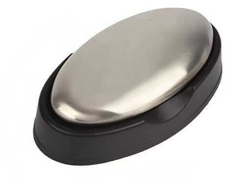 Stainless Steel Odor Eliminator Soap Bar for Hands - Removes Garlic, Onion & Fish Smells
