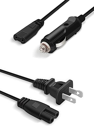 Buddew Electric Lunch Box Power Cord Set - 12V/24V Car & 110V-230V Wall