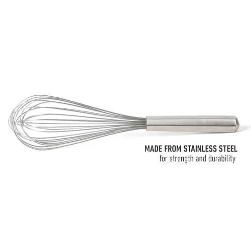 Calphalon Prime 12-Inch Balloon Whisk, Stainless Steel Kitchen Egg Beater