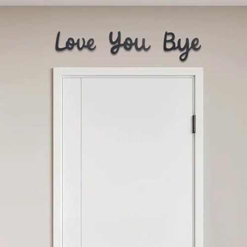 OYEFLY Love You Bye Wooden Wall Decor for Family