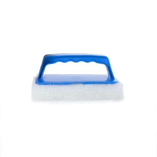 Poli Glow Non-Abrasive Scrub Pad with Handle for Boats & RVs