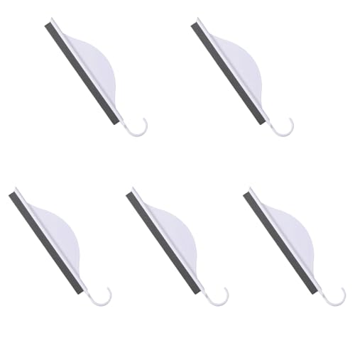 5-Pack Kitchen Squeegee Set for Glass & Bathroom Cleaning