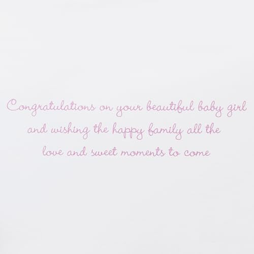 Papyrus Hello Kitty Baby Girl Card - Sweet Moments to Come